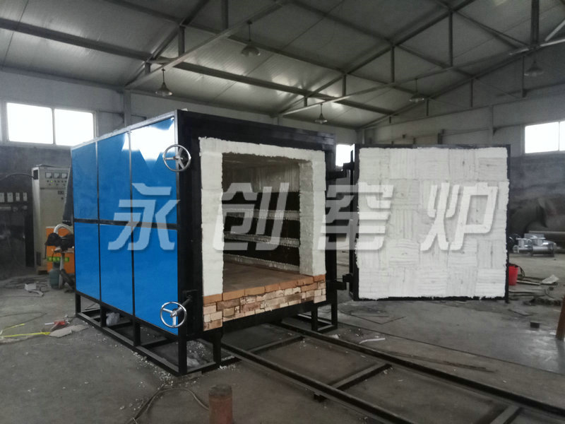 3立方全纖維電熱梭式窯